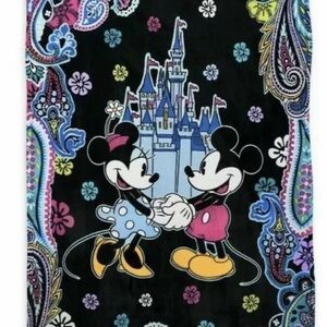 Vera Bradley + Disney Mickey’s Paisley Celebration throw blanket